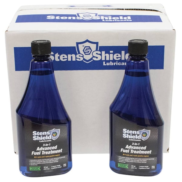 Shield 3-In-1 Advanced Fuel Treatment For Twelve 12 Oz.Bottles 770-742